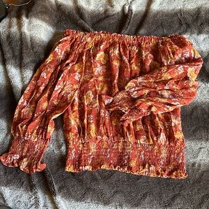 Off the shoulder blouse